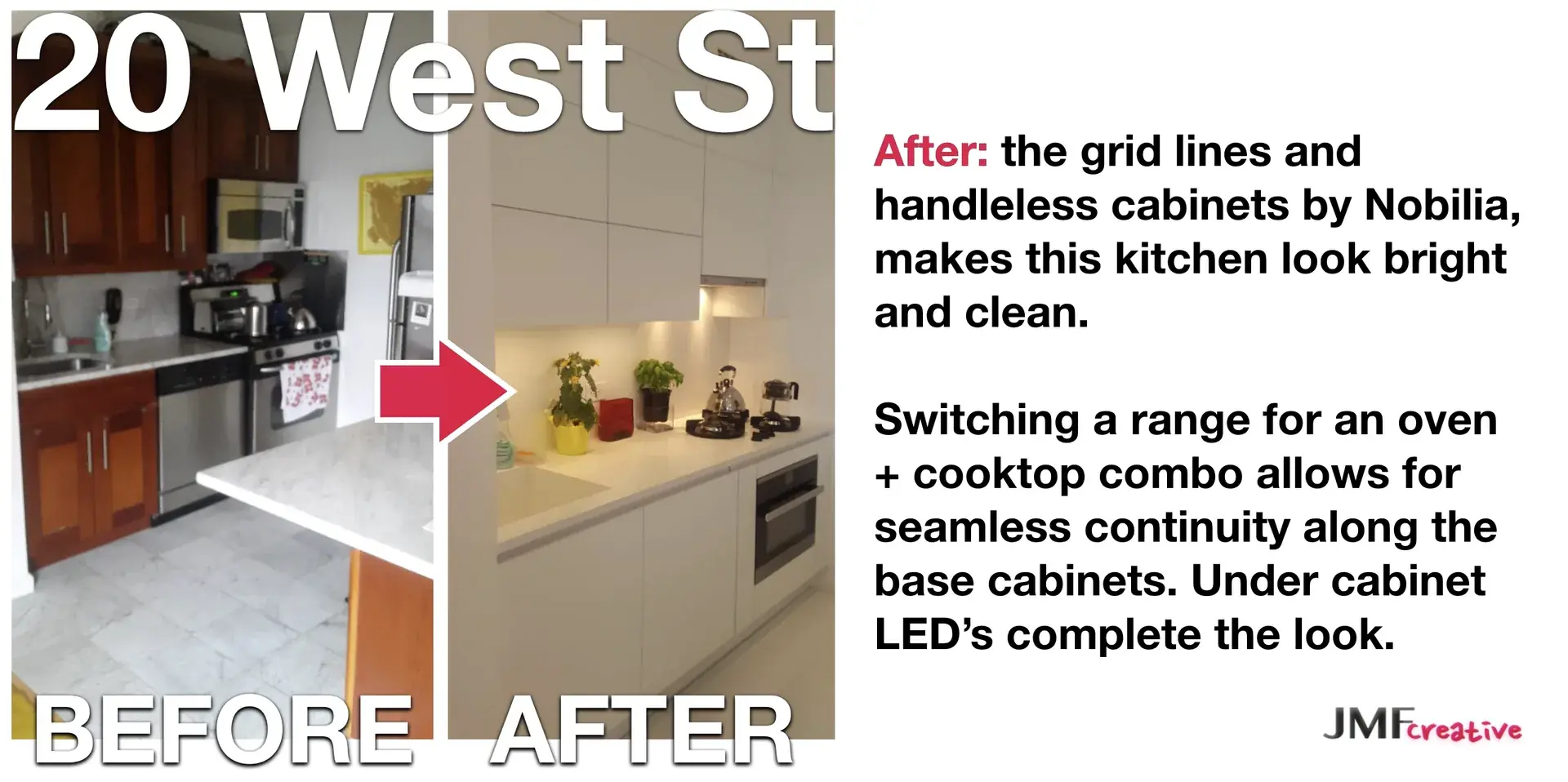 Why Handleless European Cabinets Work So Well in NYC Kitchens — project board 1
